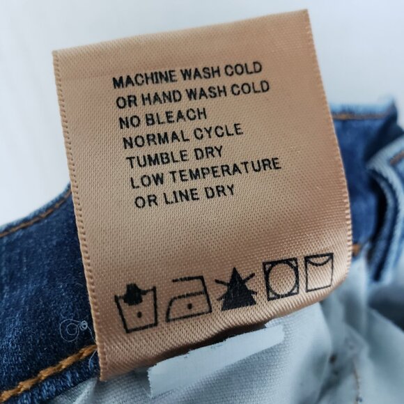 Driftwood Sundance Audrey Embroidered Jeans Raw Hem Distressed Boho size 26 - Picture 11 of 15